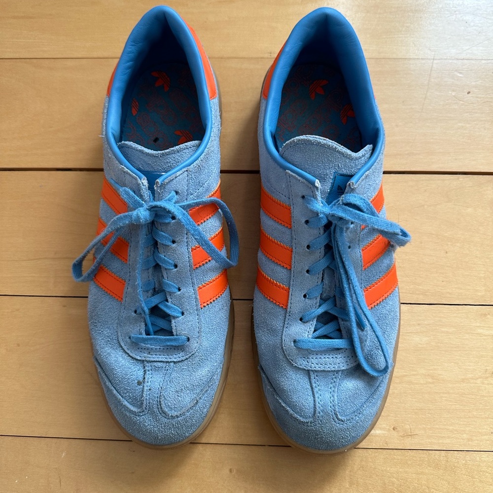 Adidas Hamburgs - Light Blue & Orange